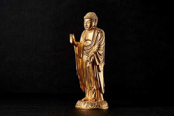 フルオーダーメイドの純金仏像