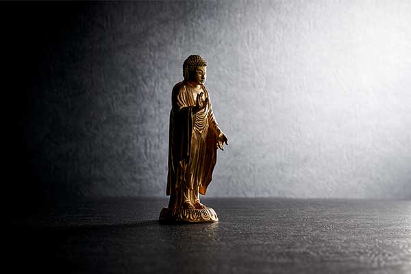 フルオーダーメイドの純金製の仏像
