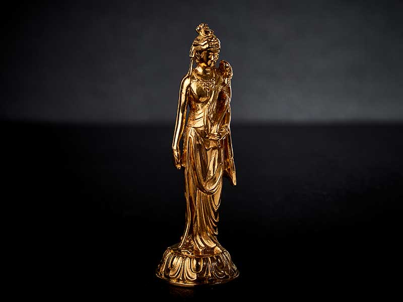 高麗工芸社の純金仏像